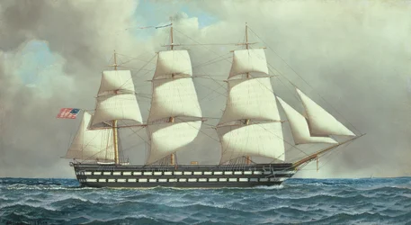 U.S. Ship of the Line, c.1916